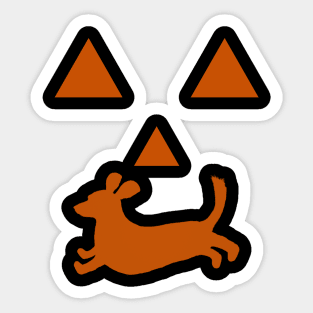 Dach-o-lantern Sticker